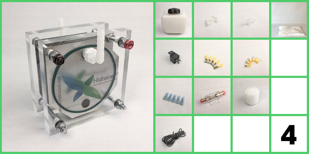Sistema ahorrador para motores de 1.0L a 2.4L Ahorrador de combustible para 4 cilindros